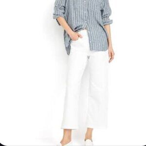 Old Navy Extra High-Rise Sky-Hi Wide Leg Jean Calla Lily Sz 10 Tall 28.5" inseam